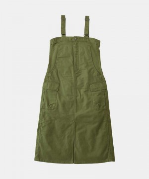 Gramicci Cargo Women's Dress Olive | 925-ZGLQOI