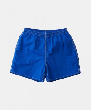 Gramicci Drift Swim Men's Shorts Deep Blue | 213-QWTUAP