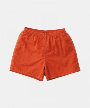 Gramicci Drift Swim Men's Shorts Orange | 876-USKMJV