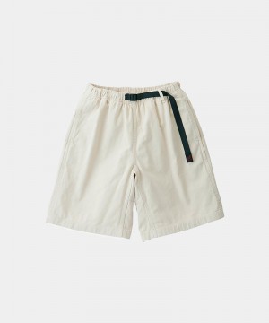 Gramicci G-Short Men's Shorts White | 329-ONSCWJ