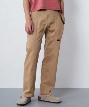 Gramicci Gadget Men's Pants Beige | 781-TWPSRM