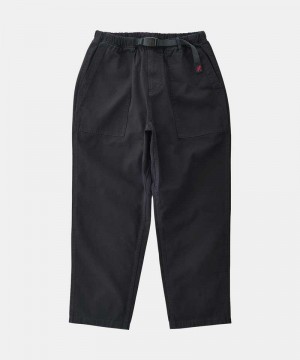 Gramicci Loose Tapered Men's Pants Black | 503-LTZHRW