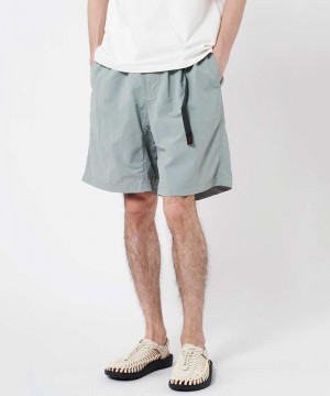 Gramicci Nylon Loose Men's Shorts Grey | 763-LCDZQG