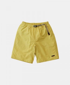 Gramicci Nylon Packable G-Short Men's Shorts Yellow | 539-GUSDTO