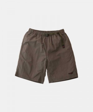 Gramicci Nylon Packable G-Short Men's Shorts Deep Brown | 812-ZWRNCH