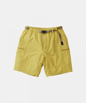 Gramicci Nylon Utility Men's Shorts Yellow | 980-ZEDQNM