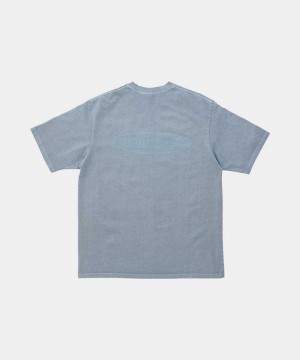 Gramicci Original Freedom Unisex Tops Grey Blue | 153-RBSZYE