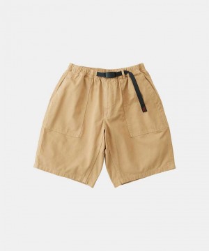 Gramicci Ridge Men's Shorts Khaki | 698-ZISTLD