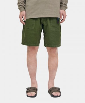 Gramicci Ridge Men's Shorts Olive | 819-USVBLE