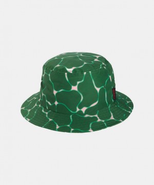 Gramicci Shell Bucket Unisex Hats Green | 340-PKFAWT