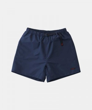 Gramicci Shell Canyon Men's Shorts Deep Blue | 629-SCQNIF