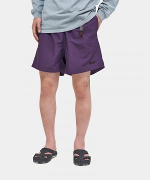 Gramicci Shell Canyon Men's Shorts Deep Purple | 472-TNAOCY