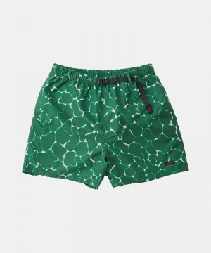 Gramicci Shell Canyon Men's Shorts Green | 109-BFJYHK