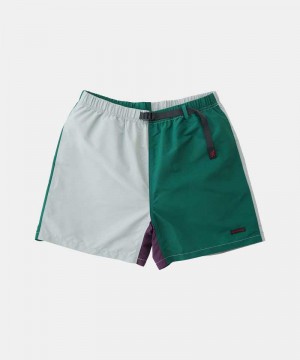 Gramicci Shell Canyon Women's Shorts White Green | 814-DOPRJL