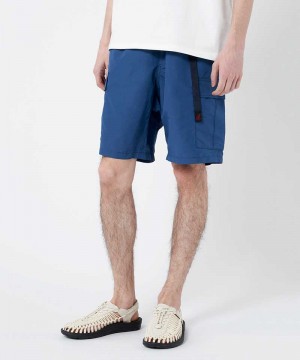 Gramicci Shell Cargo Men's Shorts Navy | 184-SVOHTZ