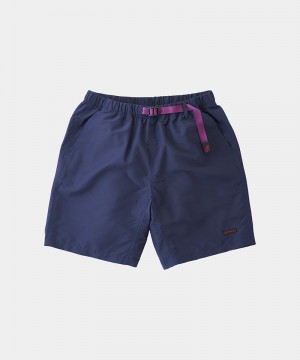 Gramicci Shell Packable Men's Shorts Navy | 346-EBOVPU