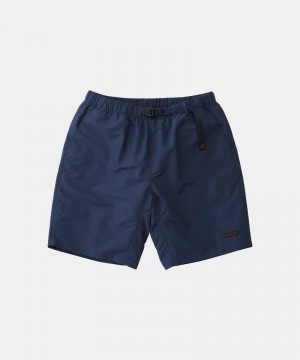 Gramicci Shell Packable Men's Shorts Navy | 369-WXFVCG