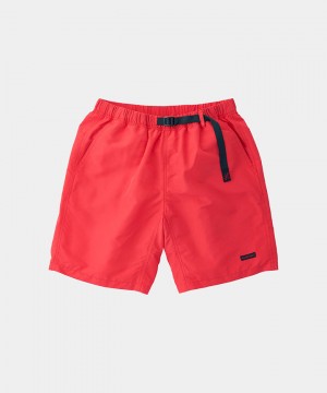 Gramicci Shell Packable Men's Shorts Red | 417-ACLOJF