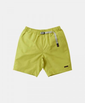 Gramicci Shell Packable Men's Shorts Yellow | 052-OTXKFS