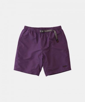 Gramicci Shell Packable Women's Shorts Deep Purple | 127-DWBFPN