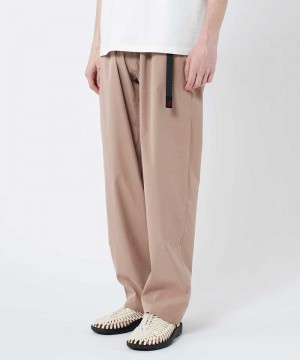 Gramicci Stretch Shell Gramicci Men's Pants Beige | 639-PIBNVR