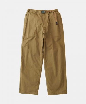 Gramicci Weather Fatigue Men's Pants Brown | 261-EPCDBV