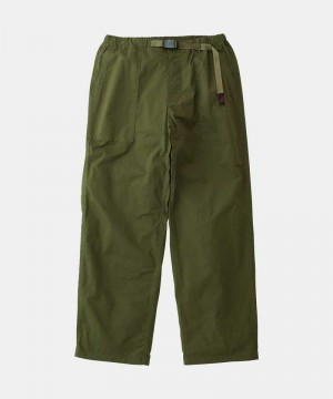 Gramicci Weather Fatigue Men's Pants Olive | 307-SJQIWA