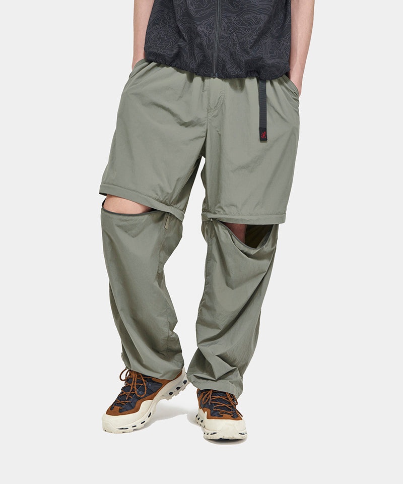 Gramicci Convertible Men's Pants Olive | 987-BYARQI