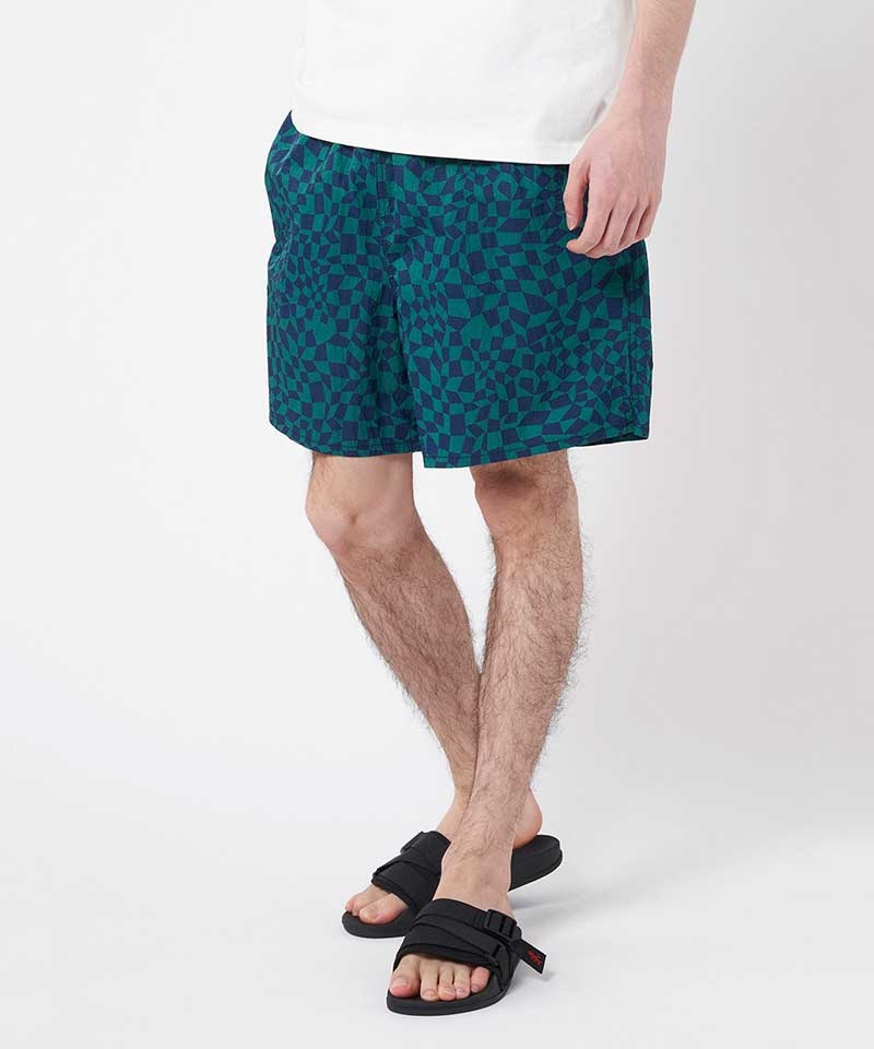 Gramicci Drift Swim Men's Shorts Deep Green | 657-BFITQE