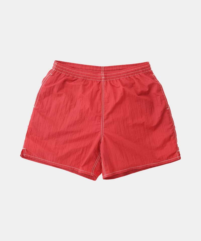 Gramicci Drift Swim Men's Shorts Red | 504-NVRFUH