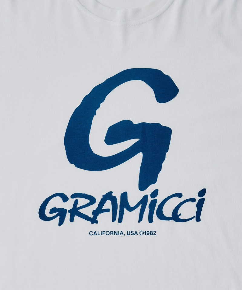 Gramicci G-Logo Unisex Tops White | 987-HMBDRI