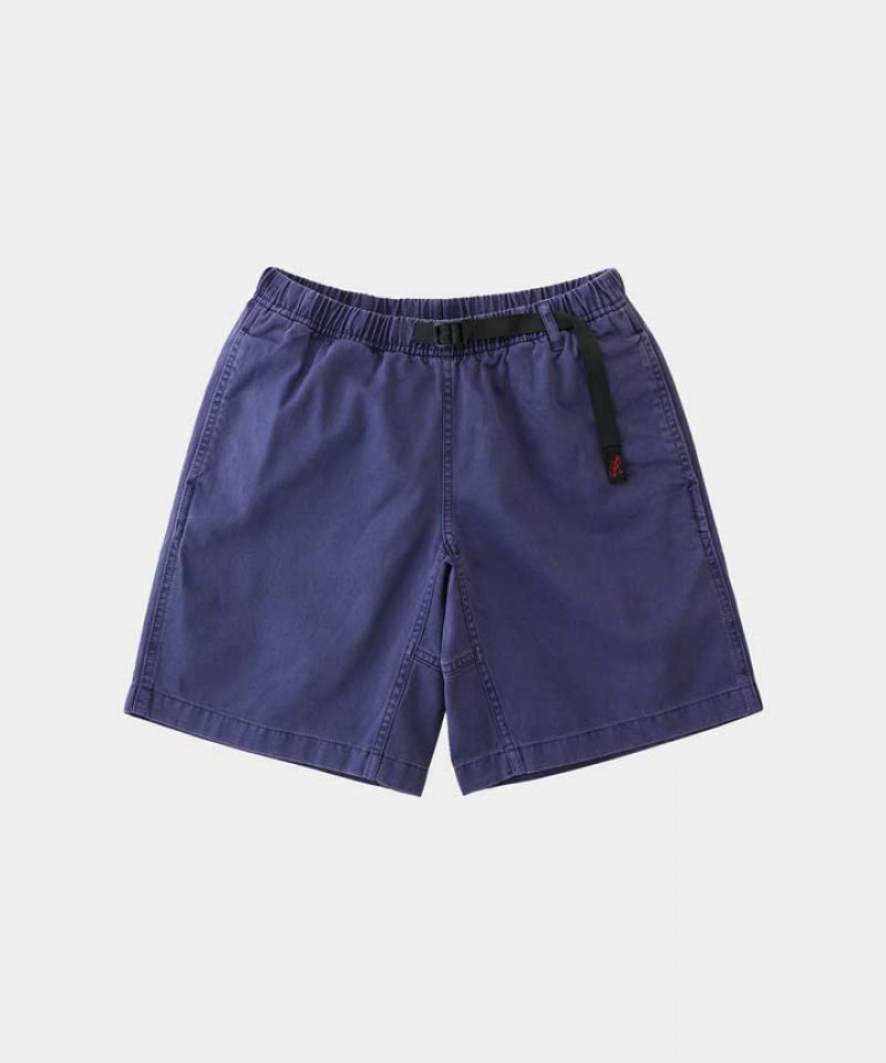 Gramicci G-Short Pigment Dye Women\'s Shorts Grey Purple | 750-TPFRLZ