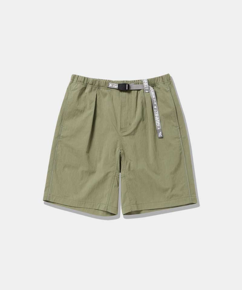 Gramicci Gramicci x and wander NYCO Climbing G-Short Men's Shorts Olive | 894-HRWUEP