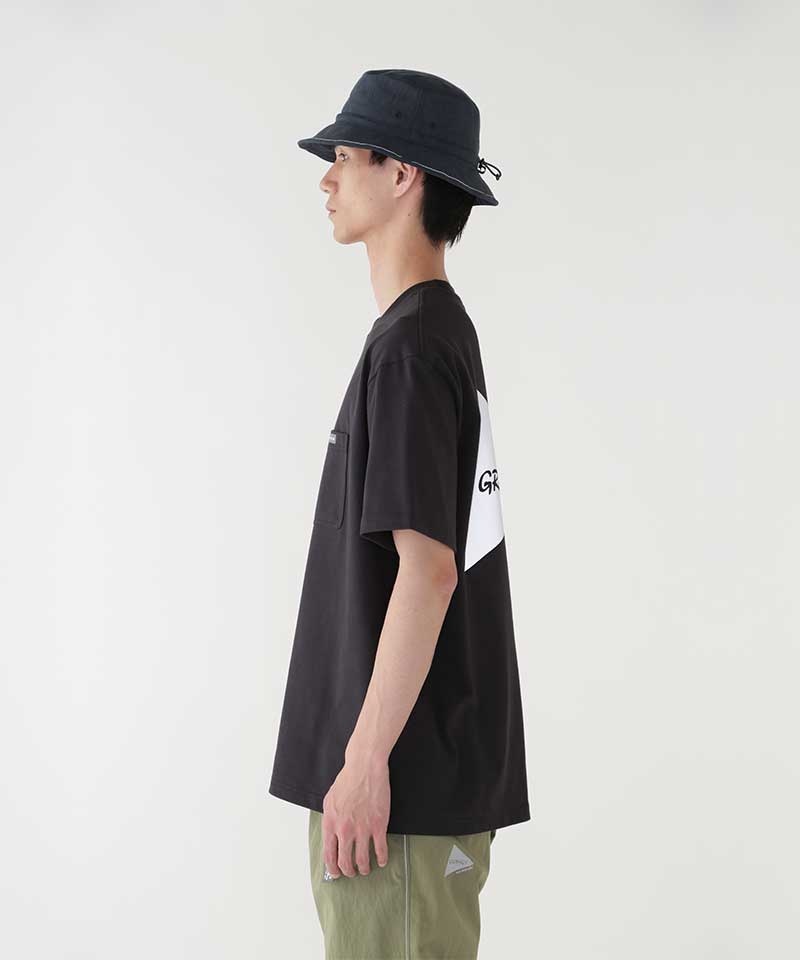 Gramicci Gramicci x and wander Unisex Tops Black | 021-FEPVWR