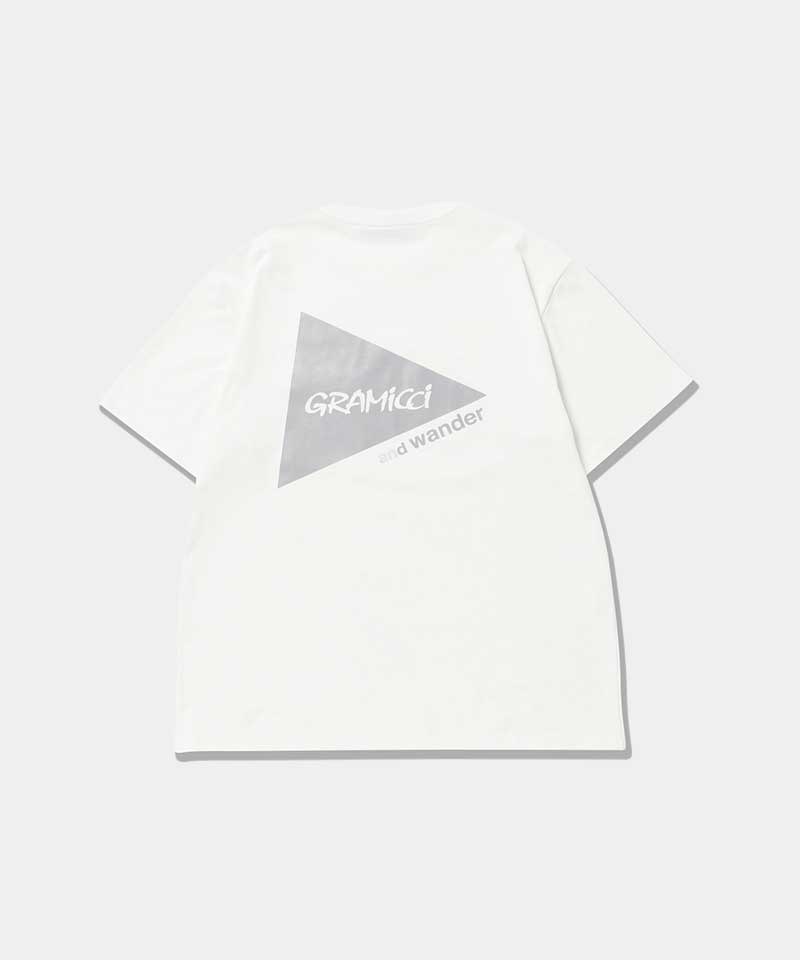 Gramicci Gramicci x and wander Unisex Tops White | 346-YFLTDV