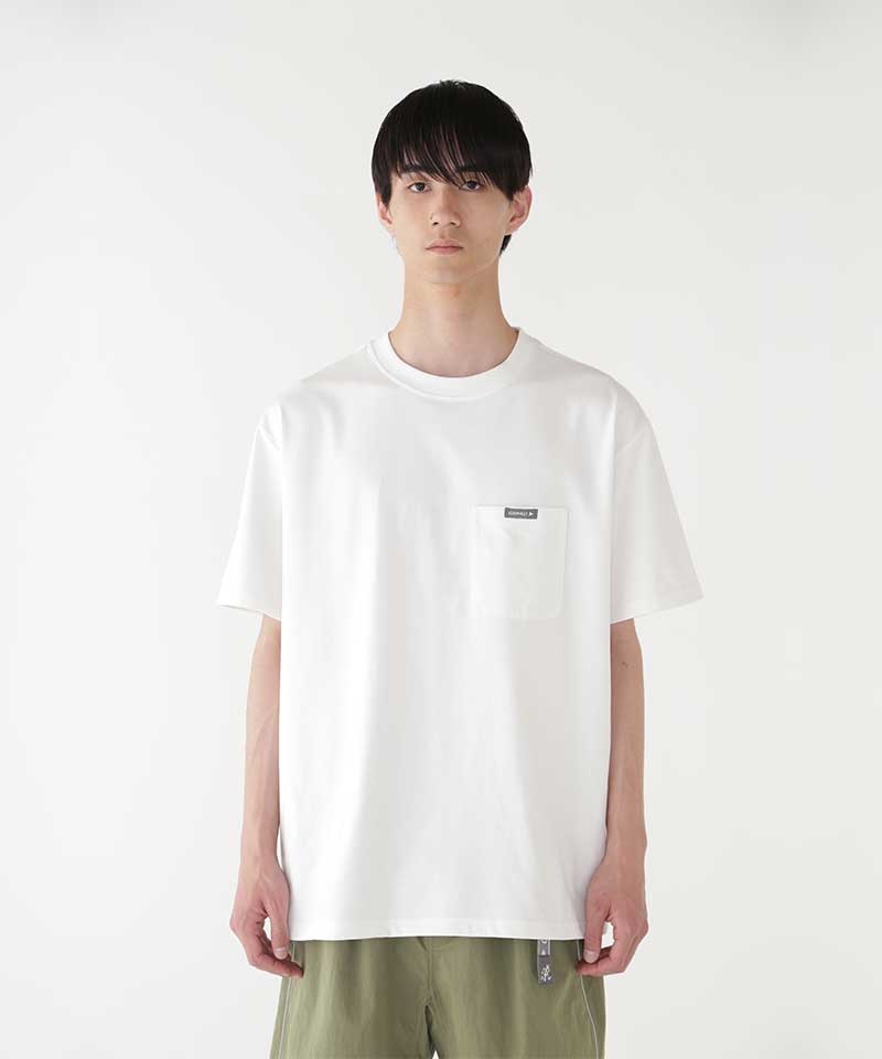 Gramicci Gramicci x and wander Unisex Tops White | 346-YFLTDV