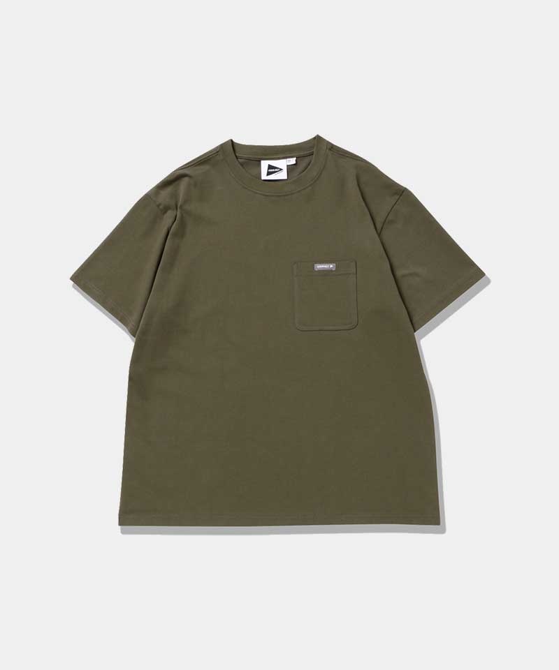 Gramicci Gramicci x and wander Unisex Tops Green | 519-WCAHMP