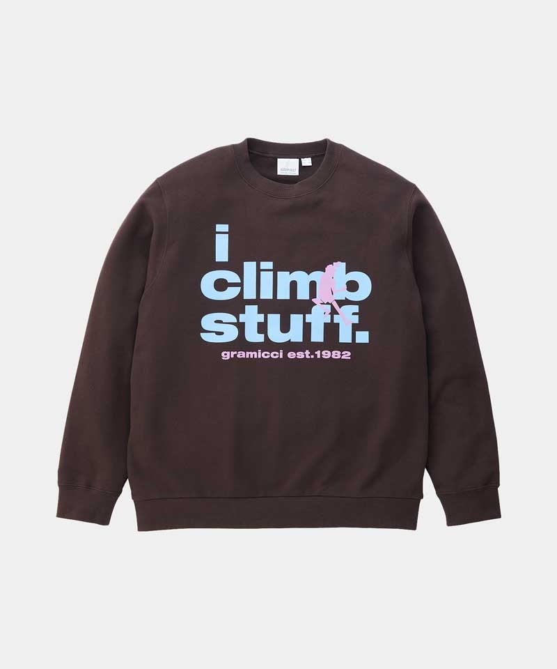 Gramicci I Climb Stuff Unisex Tops Brown | 905-LNEUOB