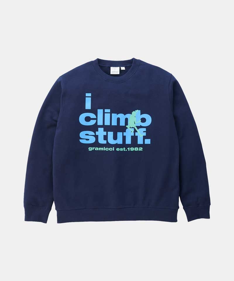 Gramicci I Climb Stuff Unisex Tops Navy | 059-MATLGS