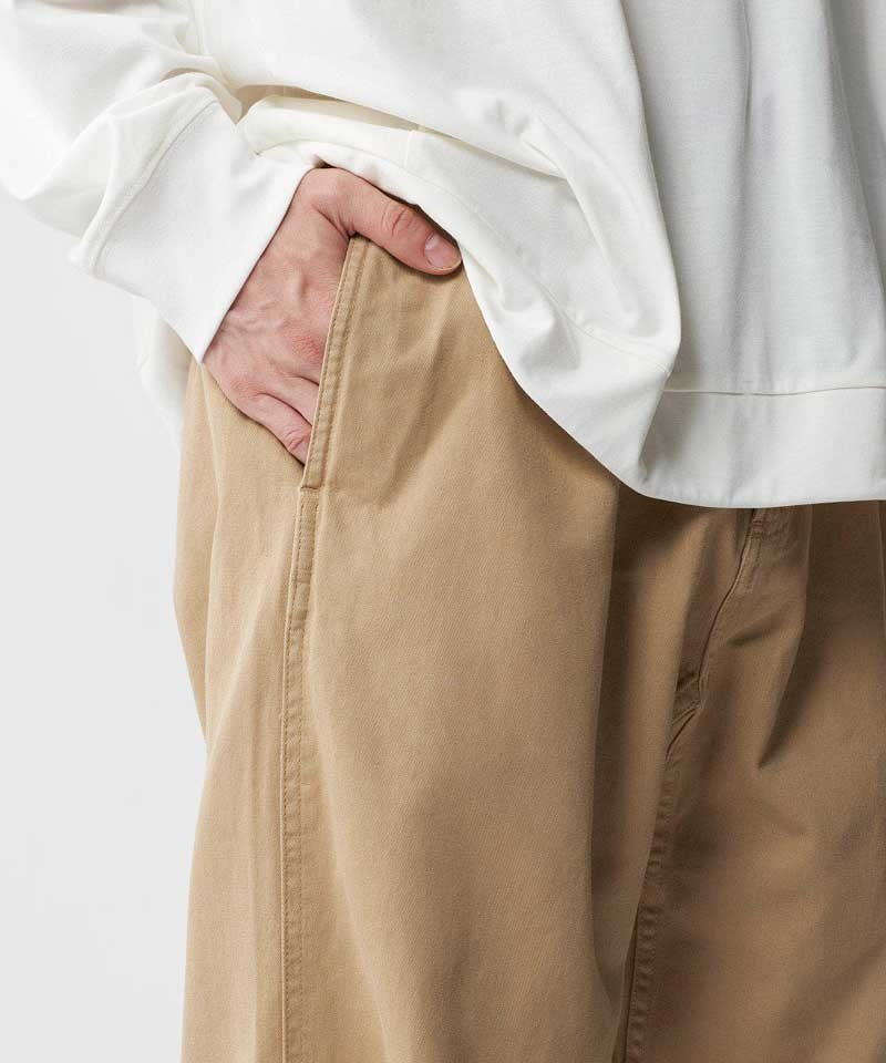 Gramicci NN-Pant Cropped Men's Pants Beige | 216-NRAZHT