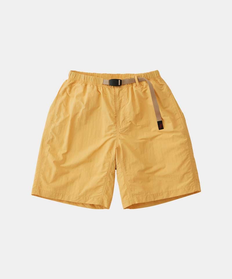 Gramicci Nylon Loose Men's Shorts Light Yellow | 731-OHSAGZ