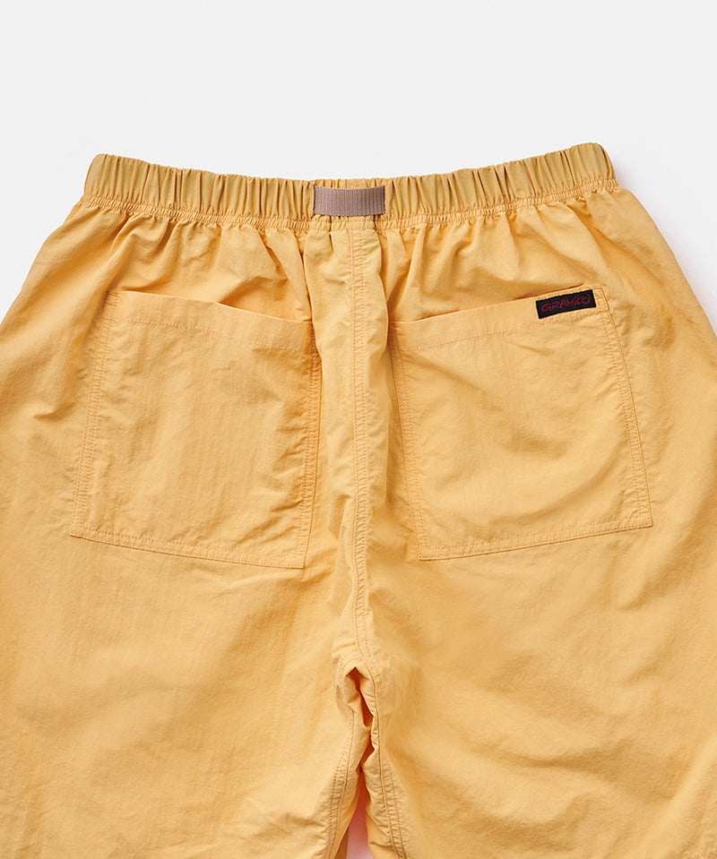 Gramicci Nylon Loose Women's Shorts Yellow | 478-LEDFZG