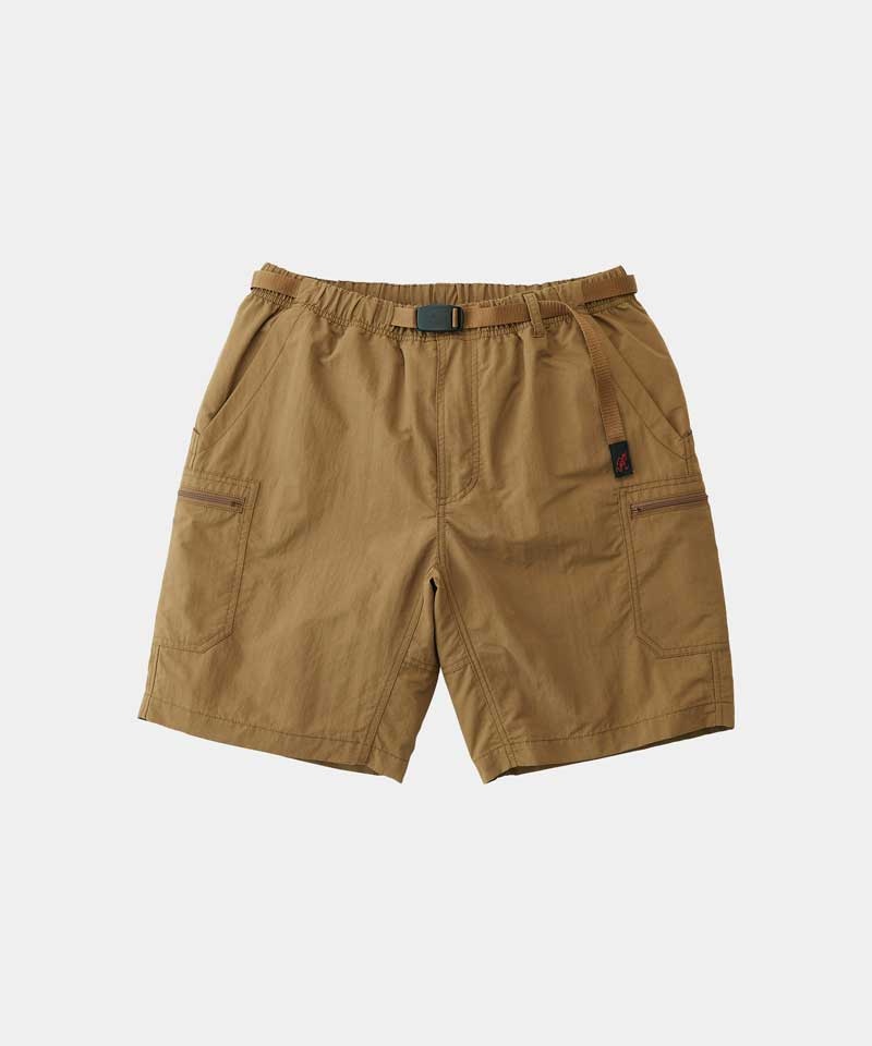 Gramicci Nylon Utility Men's Shorts Brown | 578-YAHJZK