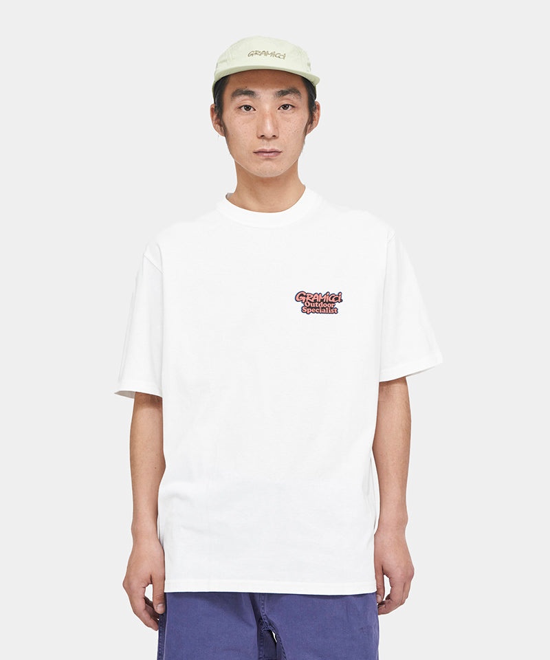 Gramicci Outdoor Specialist Unisex Tops White | 768-VRZUFX