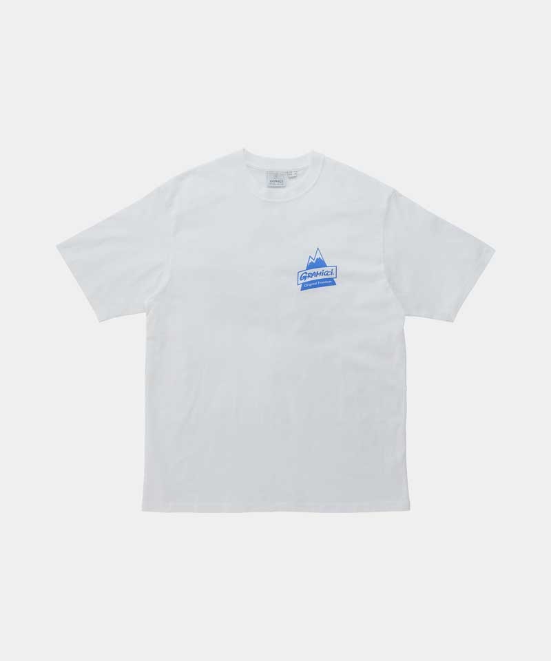 Gramicci Peak Unisex Tops White | 498-YADLJZ