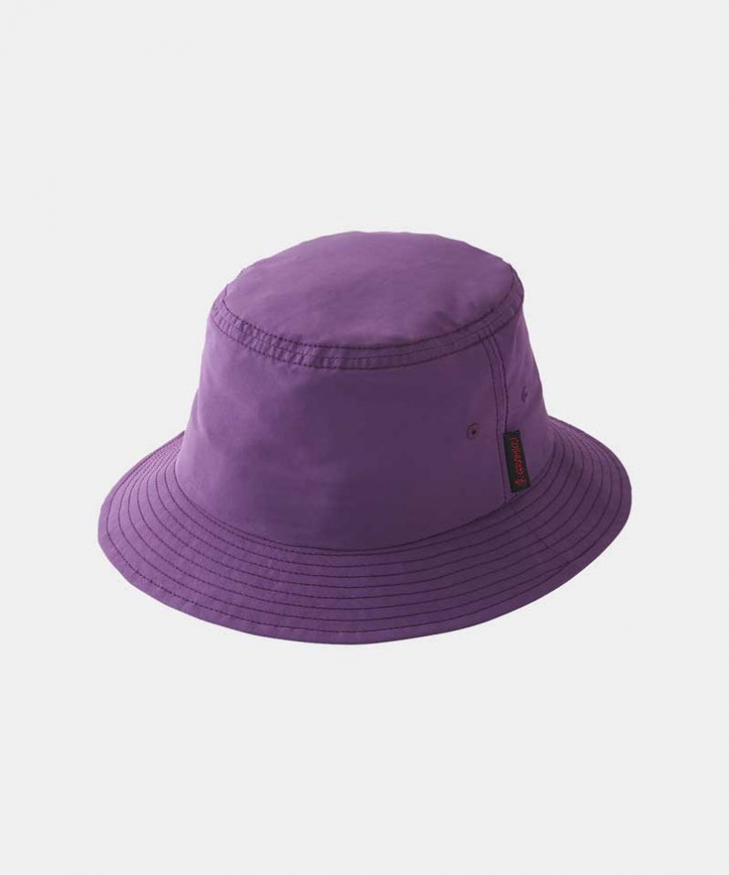 Gramicci Shell Bucket Unisex Hats Purple | 652-ULRYVM