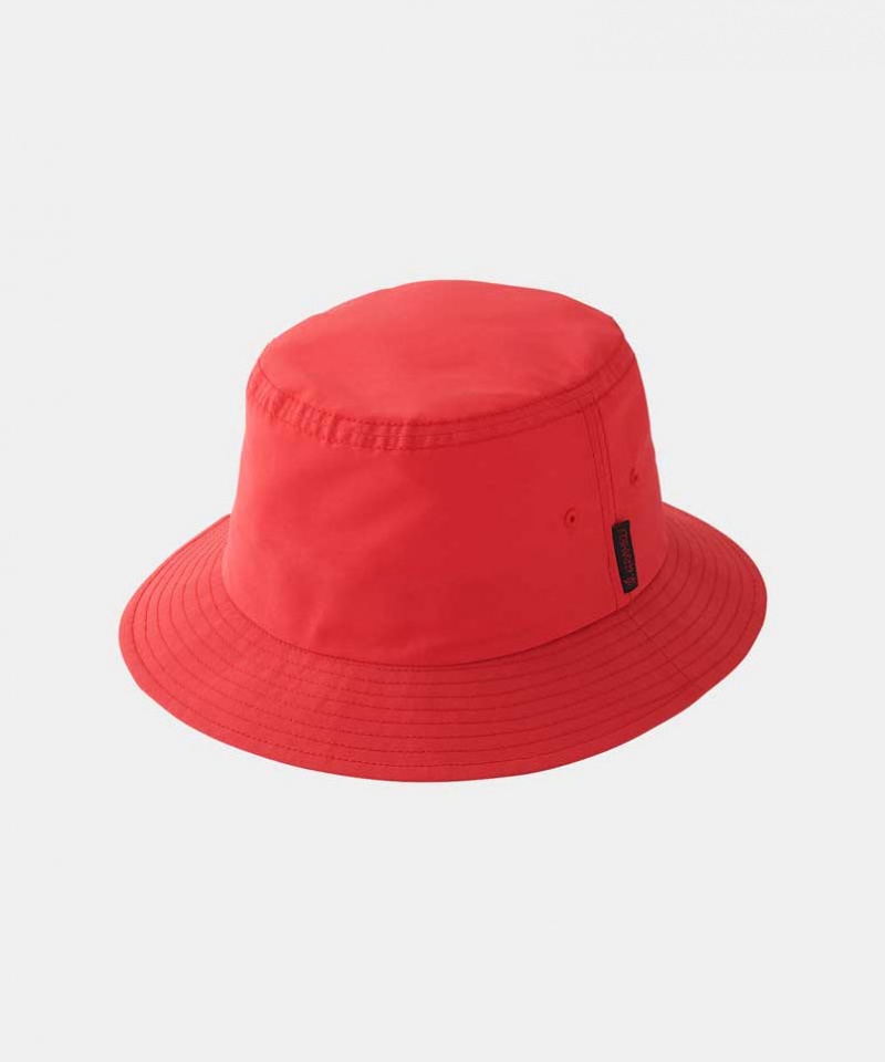 Gramicci Shell Bucket Unisex Hats Red | 529-KTGSHC