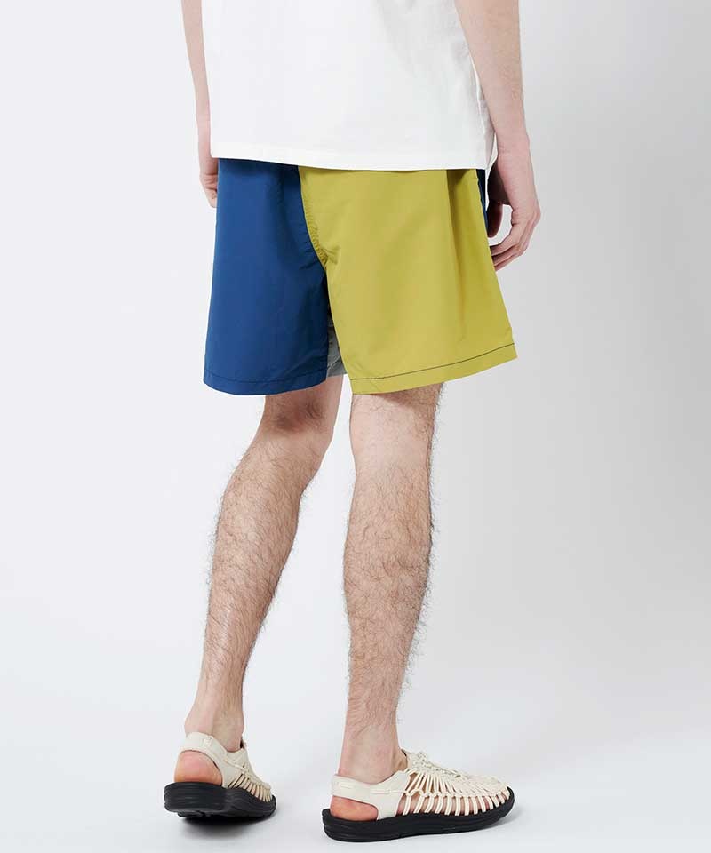 Gramicci Shell Canyon Men's Shorts Blue Yellow | 386-JUZFKR