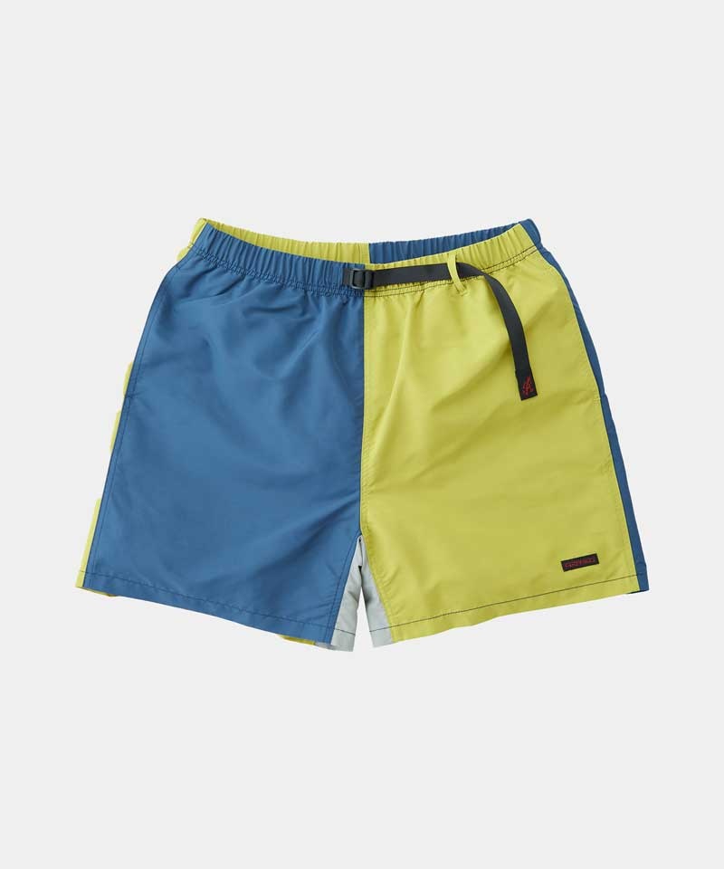 Gramicci Shell Canyon Men's Shorts Blue Yellow | 386-JUZFKR