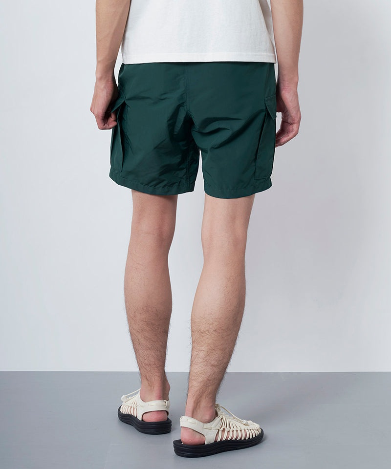 Gramicci Shell Cargo Men's Shorts Deep Green | 547-LUPTWH